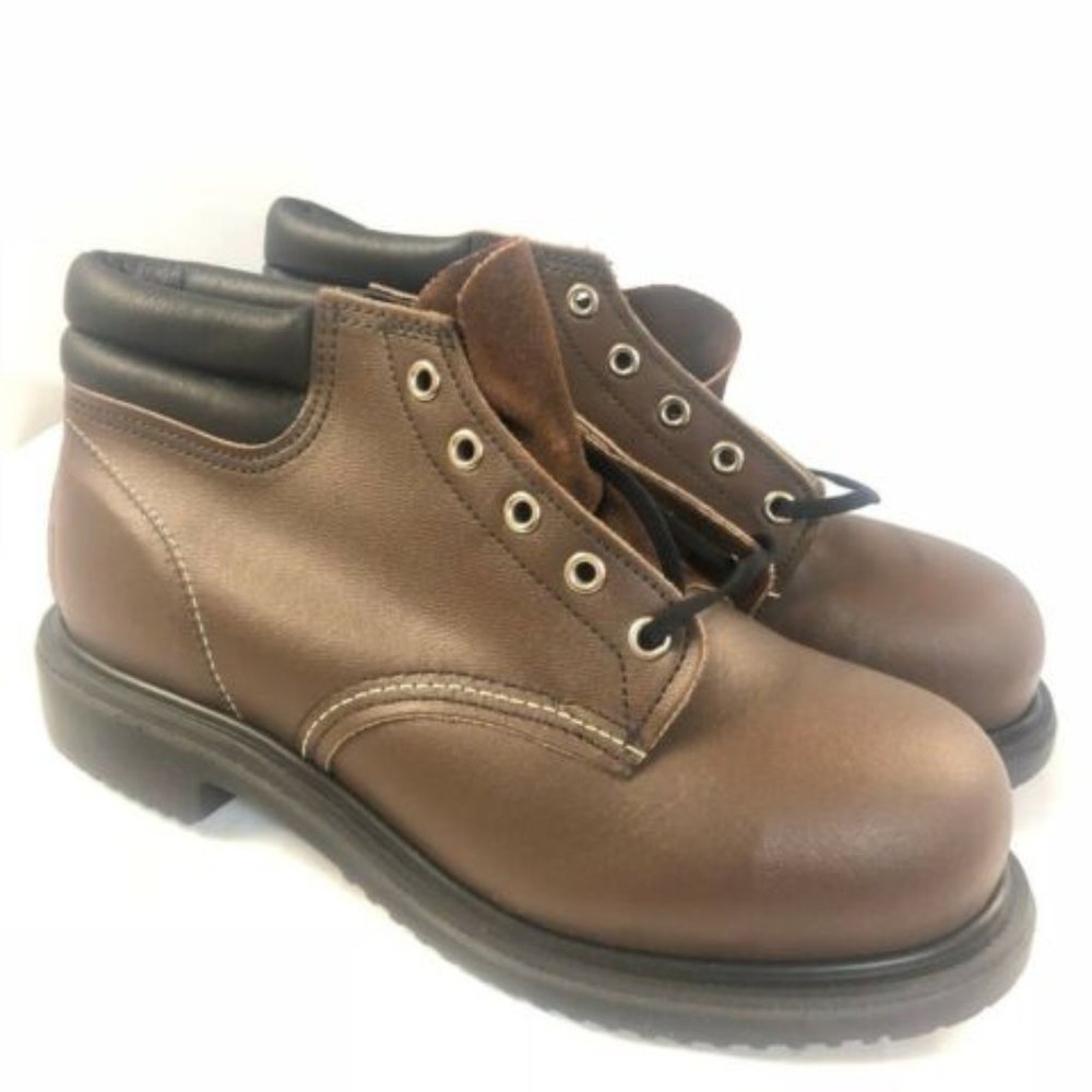 Red Wing 8212 Steel Toe Safety Men Boots NEW